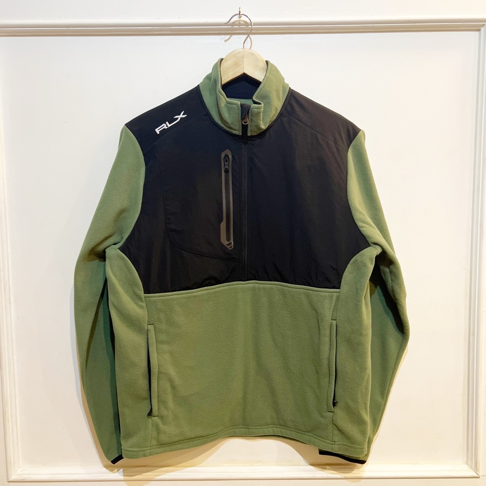 RLX Golf Ralph Lauren Tour Fleece 1/2 zip Sweatshirt